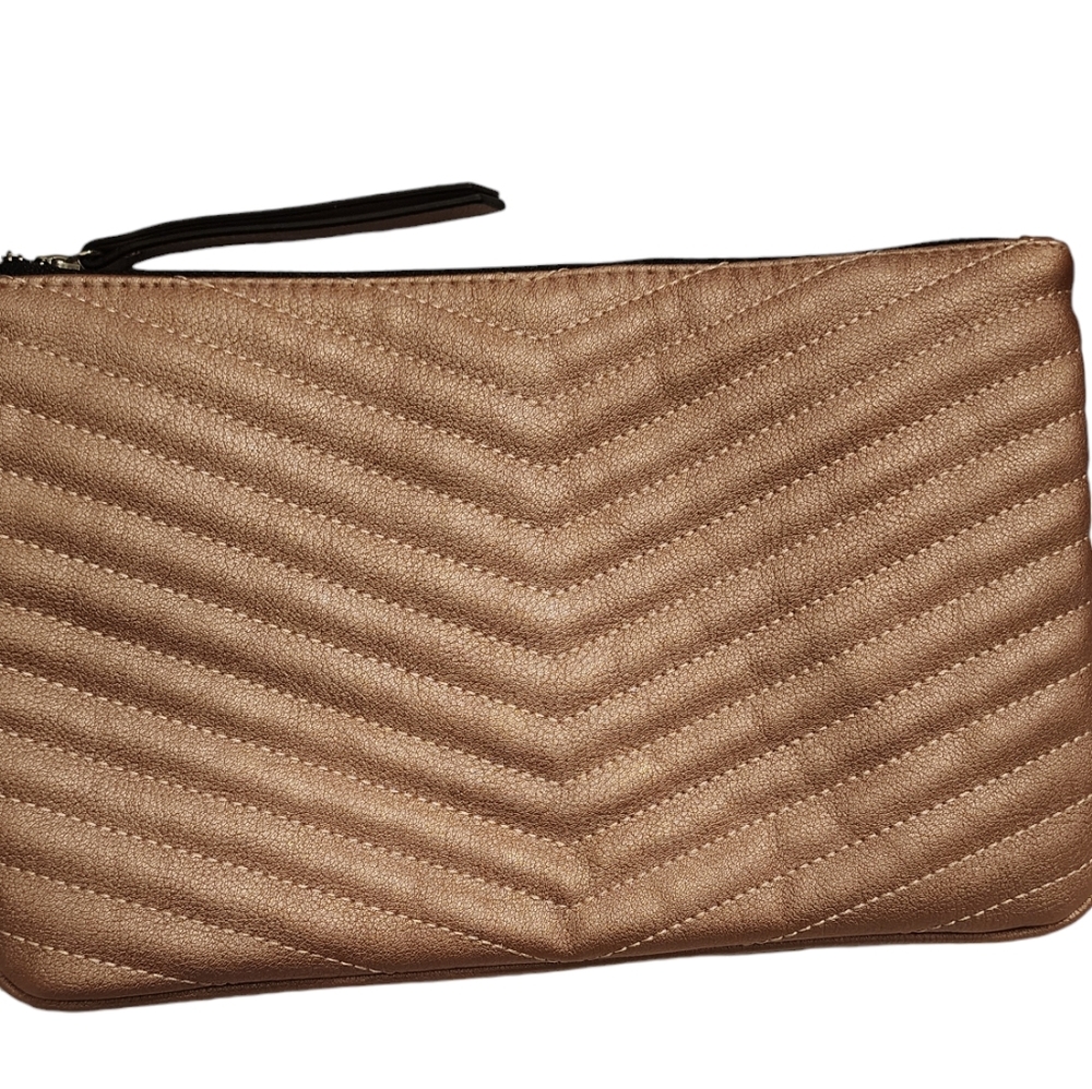 Women's Nude Wristlet Clutch